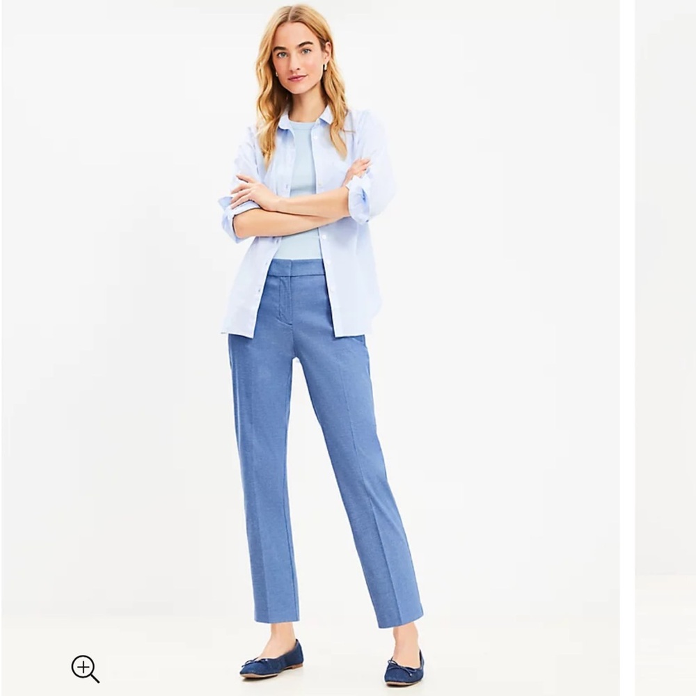 LOFT Curvy Riviera Pant